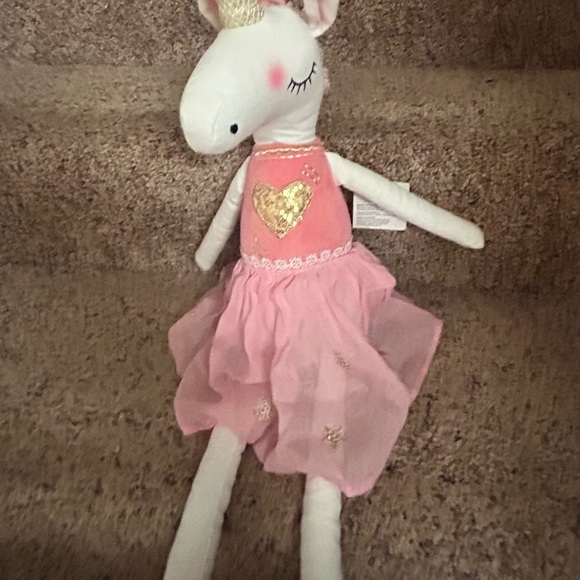 Unicorn ballerina stuffed animal - Picture 3 of 8